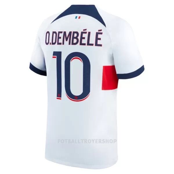 Paris Saint-Germain Dembele 10 Bortedrakt Barn 2023/2024 - med Bukse