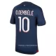 Paris Saint-Germain Dembele 10 Hjemmedrakt Barn 2023/2024 - med Bukse