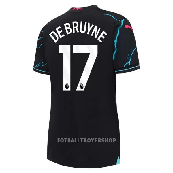 Manchester City De Bruyne 17 Tredjedrakt Dame 2023/2024