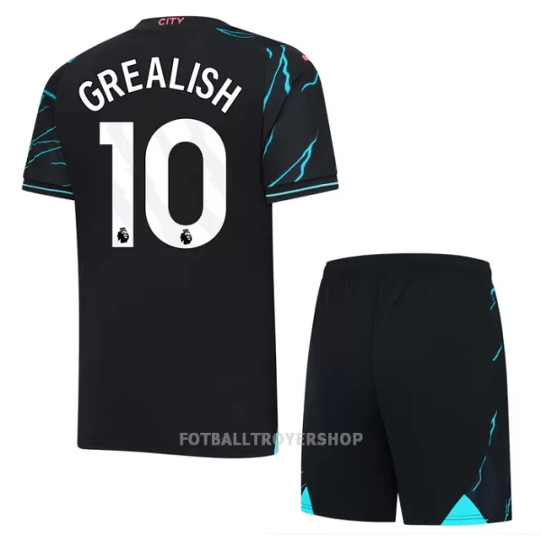 Manchester City Grealish 10 Tredjedrakt Barn 2023/2024 - med Bukse