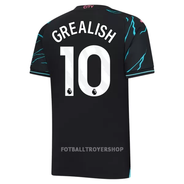 Manchester City Grealish 10 Tredjedrakt Barn 2023/2024 - med Bukse