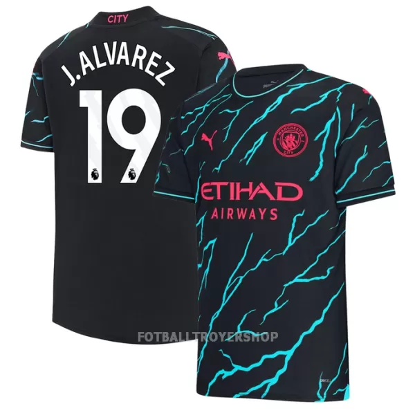 Manchester City J. Alvarez 19 Tredjedrakt Herre 2023/2024