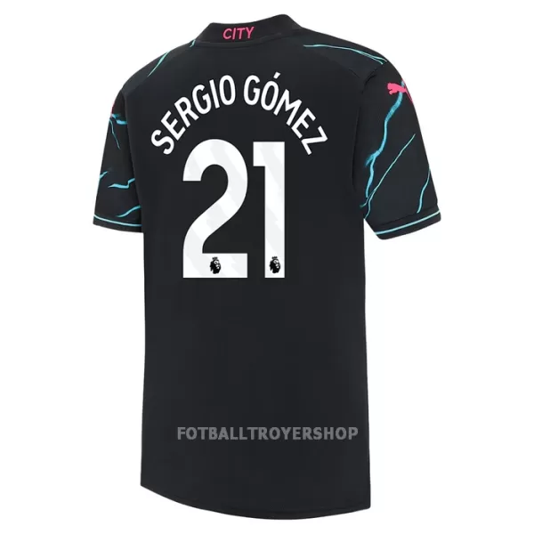 Manchester City Sergio Gomez 21 Tredjedrakt Herre 2023/2024