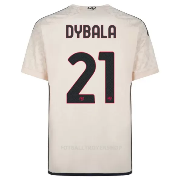 AS Roma Dybala 21 Bortedrakt Barn 2023/2024 - med Bukse