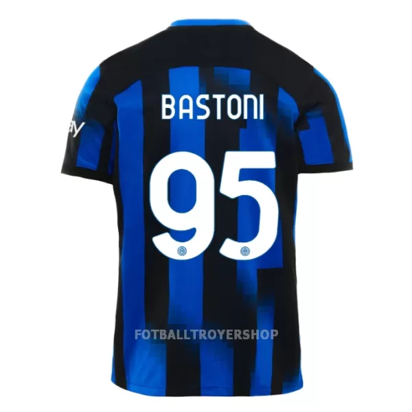 Inter Milan Bastoni 95 Hjemmedrakt Barn 2023/2024 - med Bukse