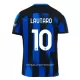 Inter Milan Lautaro Martinez 10 Hjemmedrakt Barn 2023/2024 - med Bukse