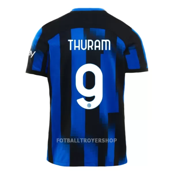 Inter Milan Thuram 9 Hjemmedrakt Barn 2023/2024 - med Bukse