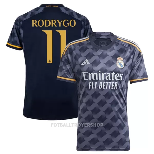 Real Madrid Rodrygo 11 Bortedrakt Herre 2023/2024