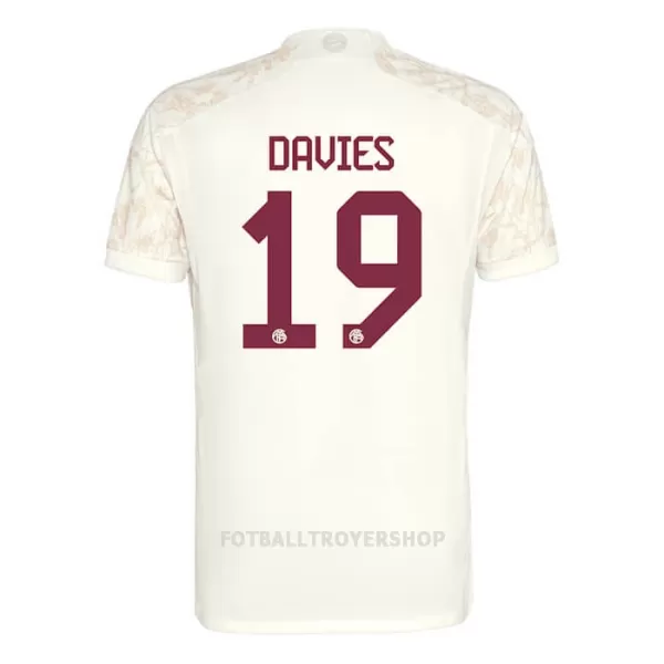 FC Bayern München Davies 19 Champions League Tredjedrakt Barn 2023/2024 - med Bukse