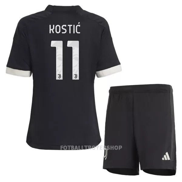 Juventus Kostic 11 Tredjedrakt Barn 2023/2024 - med Bukse