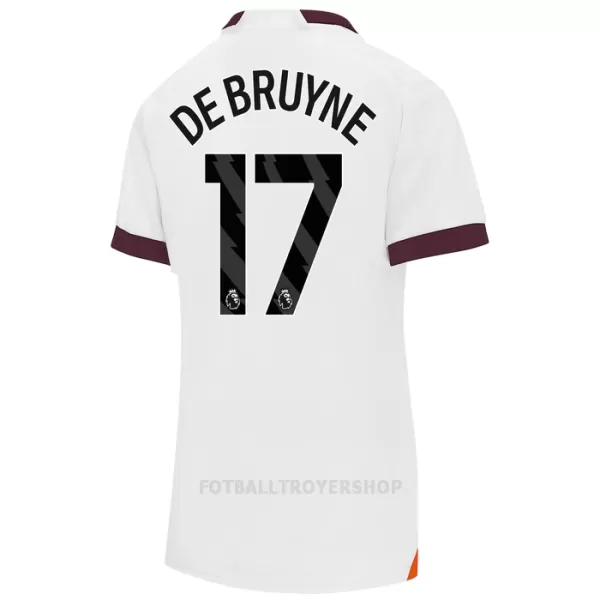 Manchester City Kevin De Bruyne 17 Bortedrakt Dame 2023/2024