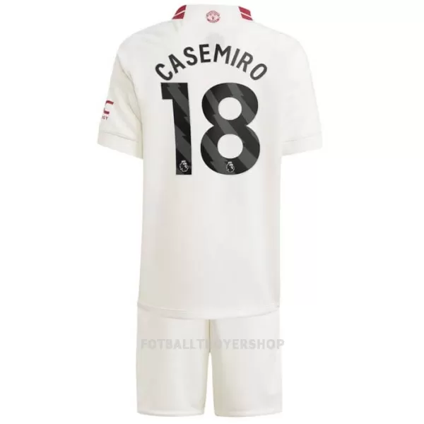 Manchester United Casemiro 18 Tredjedrakt Barn 2023/2024 - med Bukse