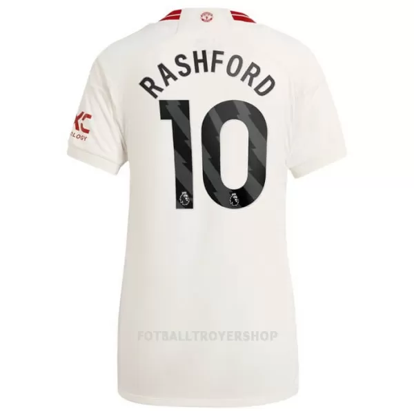 Manchester United Rashford 10 Tredjedrakt Dame 2023/2024