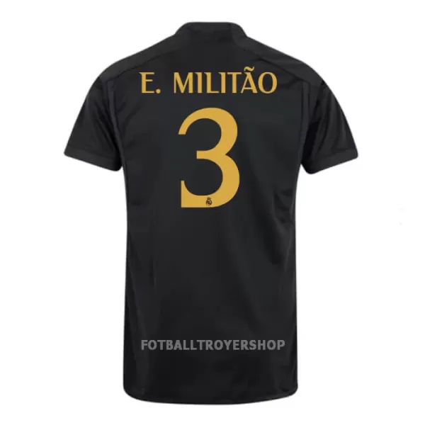 Real Madrid E. Militão 3 Tredjedrakt Herre 2023/2024