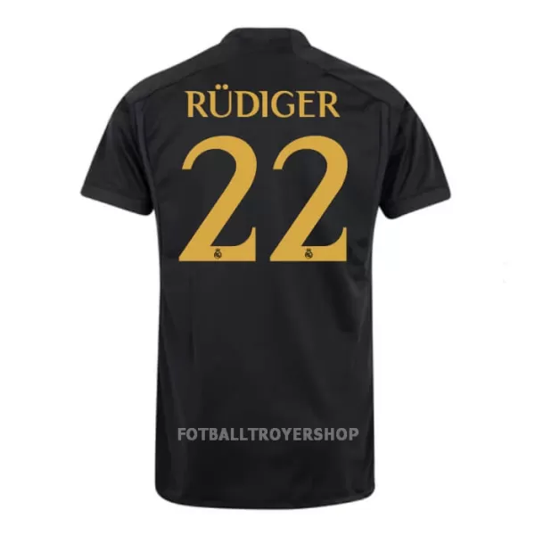 Real Madrid Rudiger 22 Tredjedrakt Herre 2023/2024