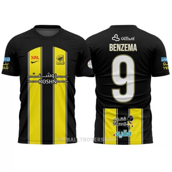 Al Ittihad Benzema 9 Hjemmedrakt Herre 2023/2024