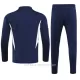 Italia Kvart-Zip Trenings Collegegenser Set Herre 2023/2024 Navy