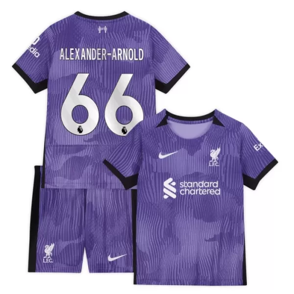 Liverpool Alexander-Arnold 66 Tredjedrakt Barn 2023/2024 - med Bukse