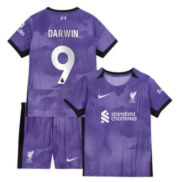 Liverpool Darwin 9 Tredjedrakt Barn 2023/2024 - med Bukse