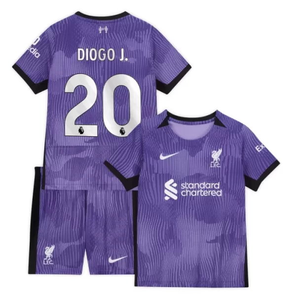 Liverpool Diogo J. 20 Tredjedrakt Barn 2023/2024 - med Bukse