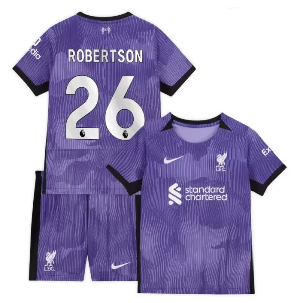 Liverpool Robertson 26 Tredjedrakt Barn 2023/2024 - med Bukse