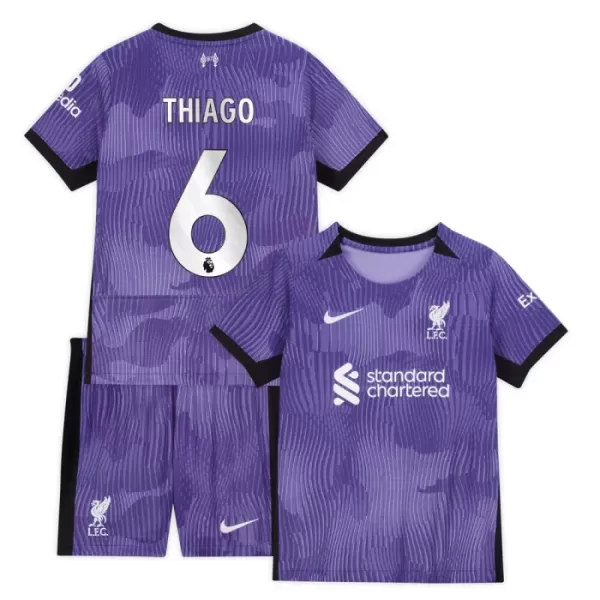 Liverpool Thiago 6 Tredjedrakt Barn 2023/2024 - med Bukse