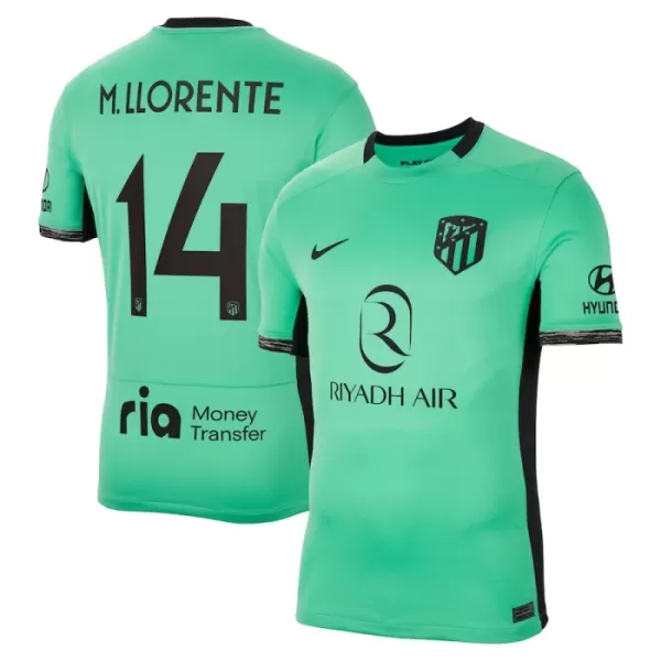 Atlético Madrid M. Llorente 14 Tredjedrakt Herre 2023/2024