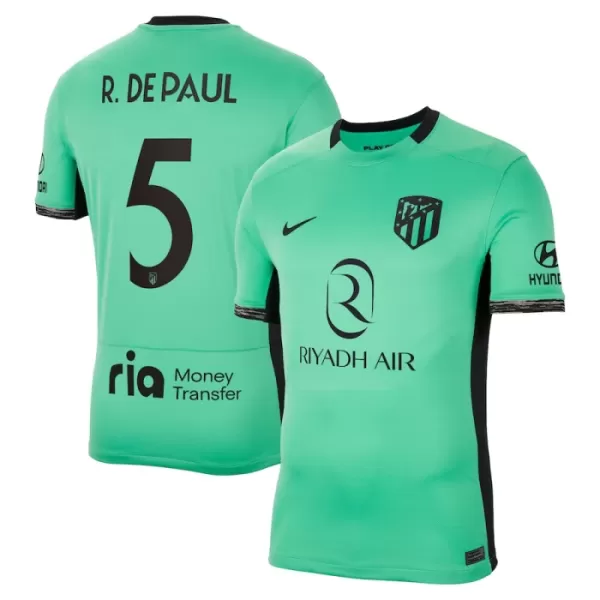 Atlético Madrid R. De Paul 5 Tredjedrakt Herre 2023/2024