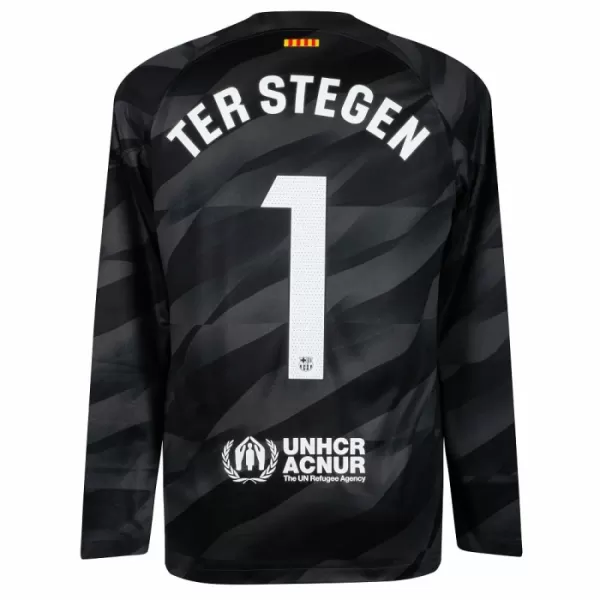 FC Barcelona Ter Stegen 1 Keeper Bortedrakt Herre 2023/2024 Langermet