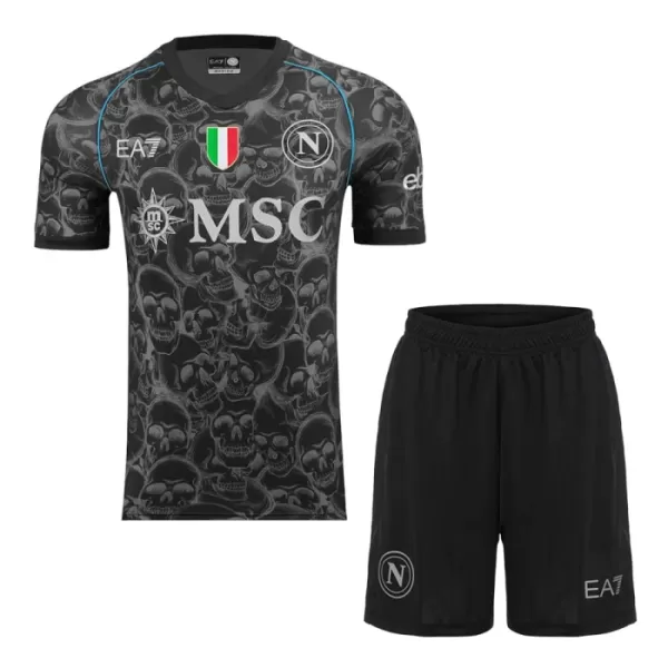 SSC Napoli Halloween Drakt Barn 2023/2024 Spesiell