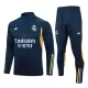 Real Madrid Kvart-Zip Trenings Collegegenser Herre 2023/2024 Navy