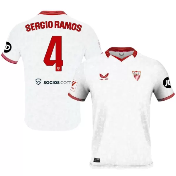 Sevilla FC Sergio Ramos 4 Hjemmedrakt Herre 2023/2024