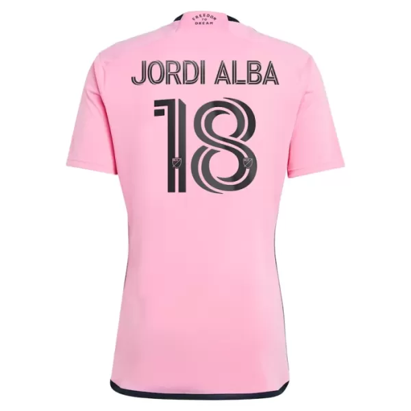 Inter Miami CF Jordi Alba Ramos 18 Hjemmedrakt Herre 2024/2025