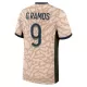 Paris Saint-Germain Goncalo Ramos 9 Fjerdedrakt Herre 2023/2024 Jordan