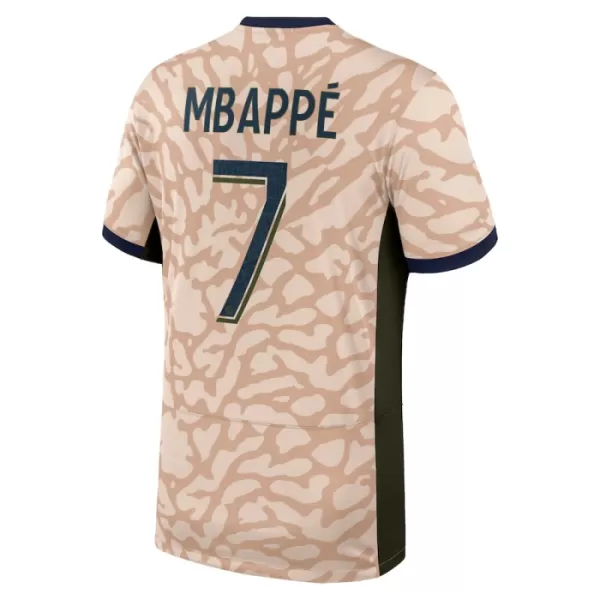 Paris Saint-Germain Mbappé 7 Fjerdedrakt Barn 2023/2024 Jordan - med Bukse