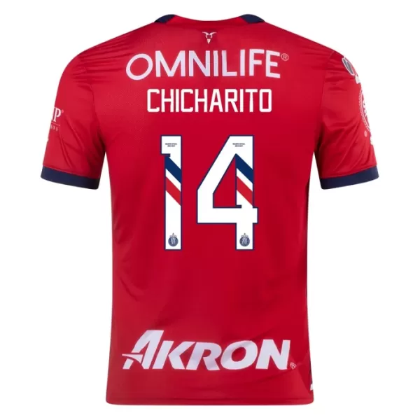 CD Guadalajara Chicharito 14 Hjemmedrakt Herre 2023/2024