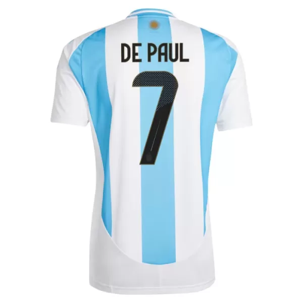 Argentina De Paul 7 Hjemmedrakt Herre 2024