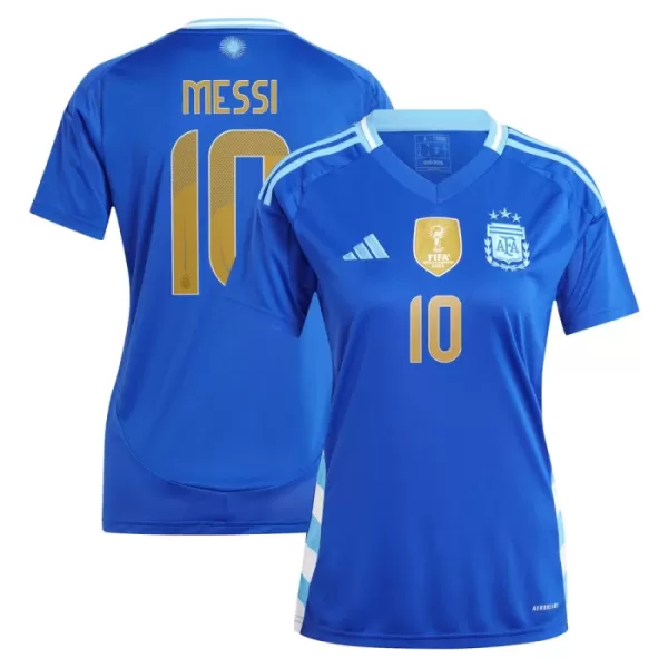 Argentina Messi 10 Bortedrakt Dame 2024