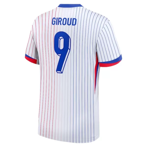 Frankrike Giroud 9 Bortedrakt Herre EM 2024