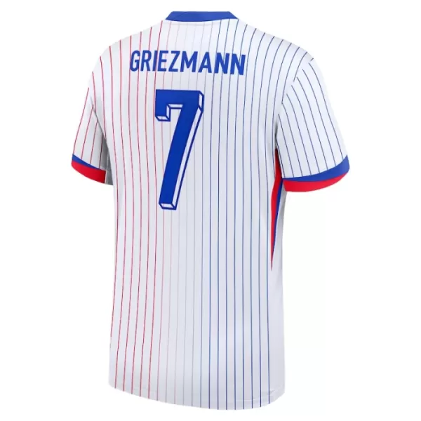 Frankrike Griezmann 7 Bortedrakt Herre EM 2024