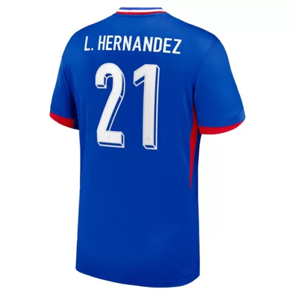 Frankrike L. Hernandez 21 Hjemmedrakt Herre EM 2024