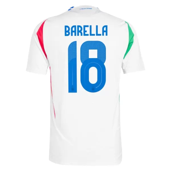 Italia Barella 18 Bortedrakt Herre EM 2024