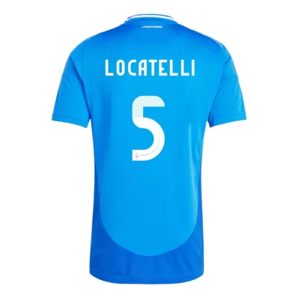 Italia Manuel Locatelli 5 Hjemmedrakt Herre EM 2024