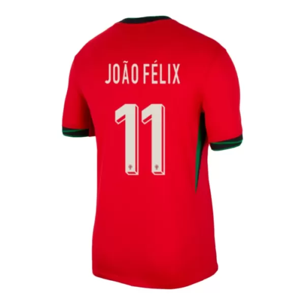 Portugal João Félix 11 Hjemmedrakt Barn EM 2024 - med Bukse