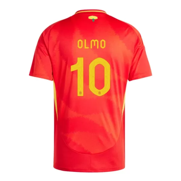 Spania Dani Olmo 10 Hjemmedrakt Herre EM 2024