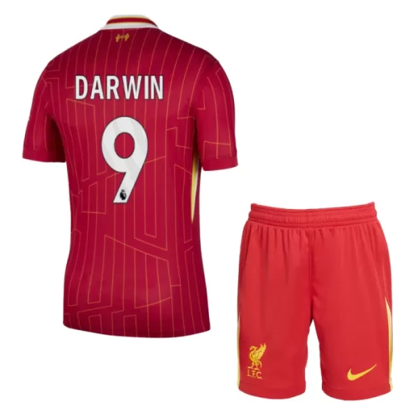 Liverpool Darwin 9 Hjemmedrakt Barn 2024/2025 - med Bukse