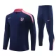 Atlético Madrid Kvart-Zip Trenings Collegegenser Barn 2024/2025 Navy