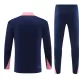 Atlético Madrid Kvart-Zip Trenings Collegegenser Barn 2024/2025 Navy