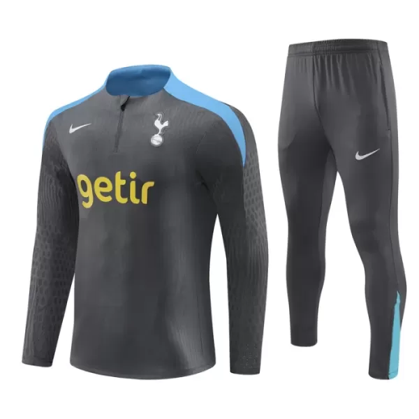 Tottenham Hotspur Kvart-Zip Trenings Collegegenser Barn 2024/2025 Svart