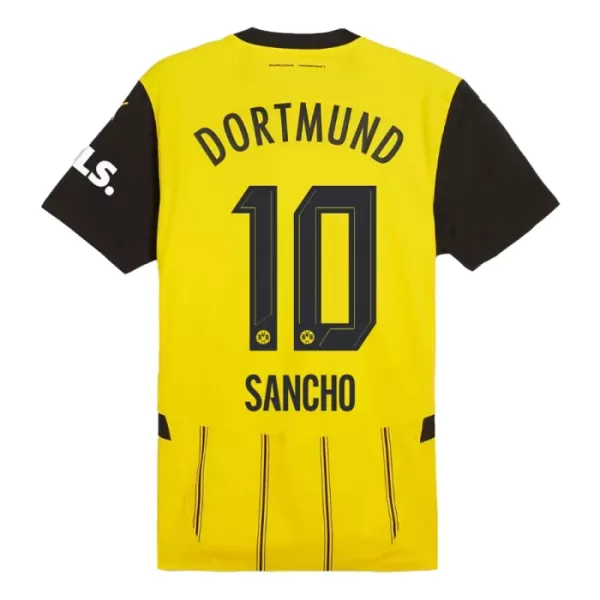 Borussia Dortmund Sancho 10 Hjemmedrakt Barn 2024/2025 - med Bukse